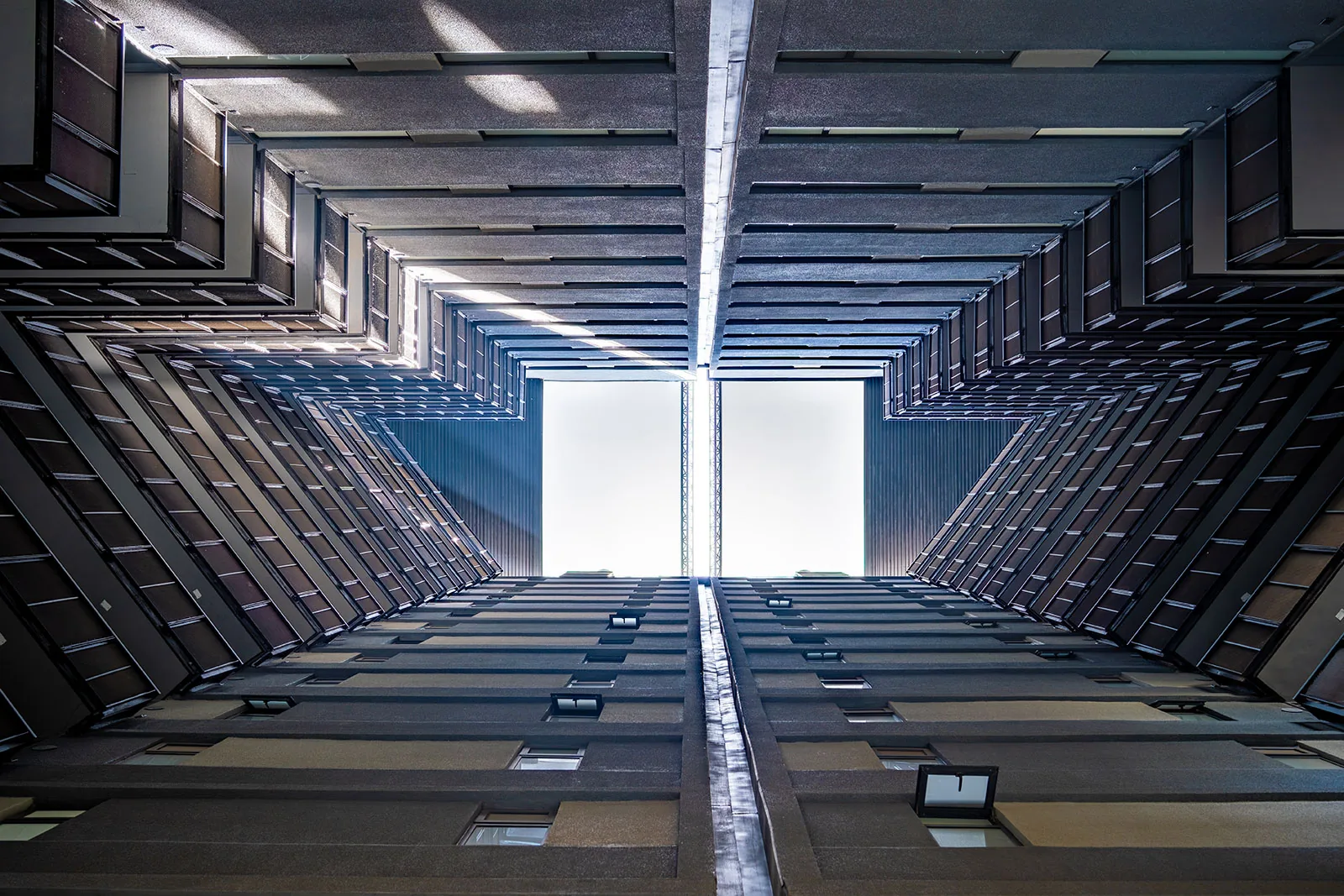 Render de la fachada de 252 Marathon, Ñuñoa